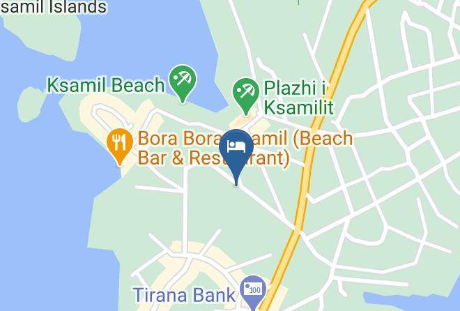 Saranda - Ionian Hotel Maps