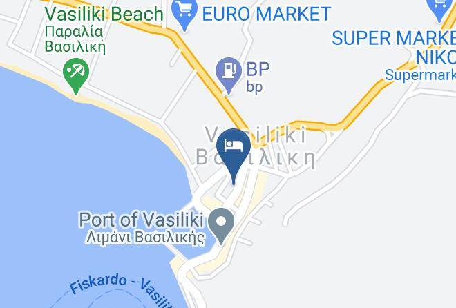 Levkas - Ionian Riviera Hotel Maps