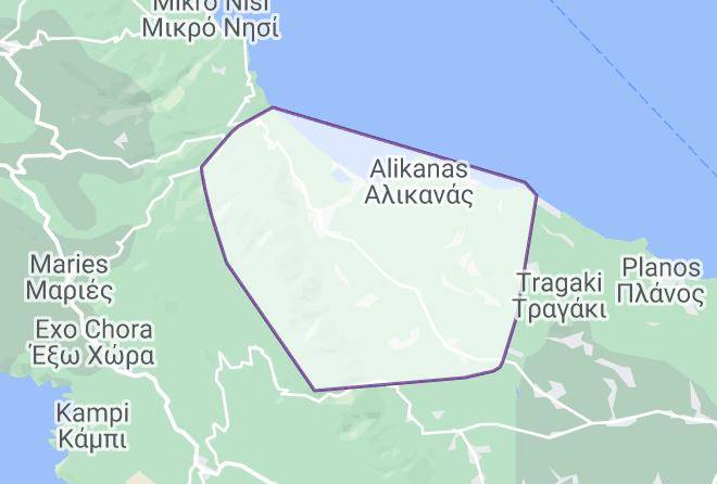 Zakinthos - Ionian Star Hotel Maps
