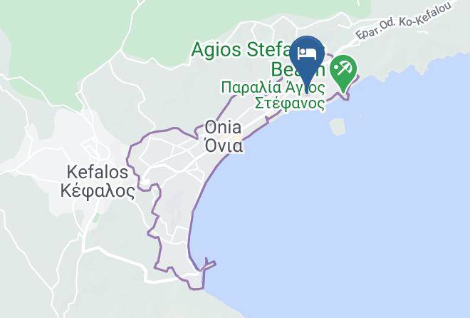 Kos - Ionikos Hotel Maps