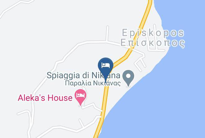 Levkas - Ionio Hotel Maps
