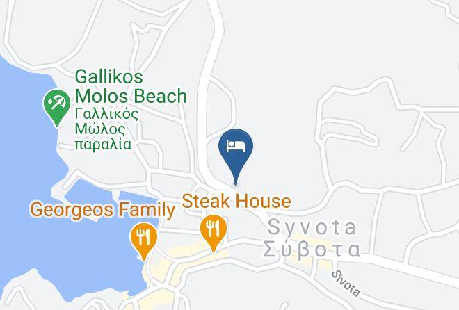 Thesprotia - Ionion Hotel Maps