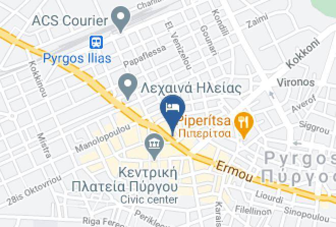 Ilia - Ionion Sea Hotel Maps