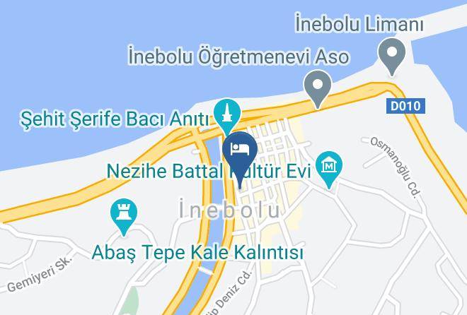 Inebolu - Ionopoli Otel Maps