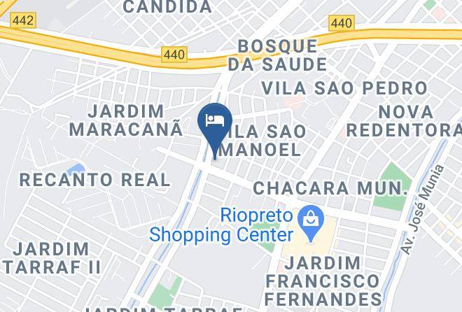 Sao Jose Do Rio Preto - Ipe Center Hotel Maps