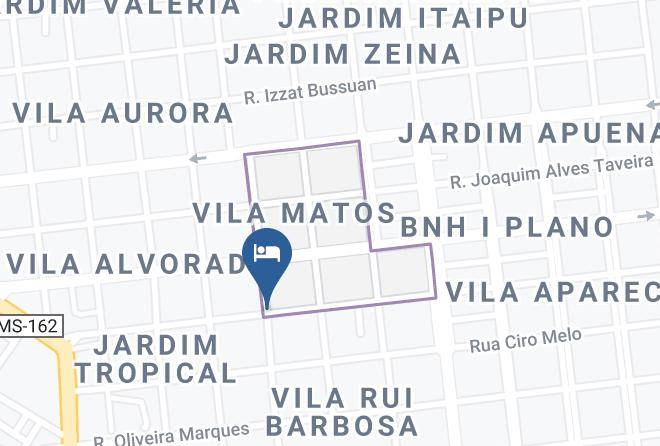 Dourados - Ipe Hotel Maps