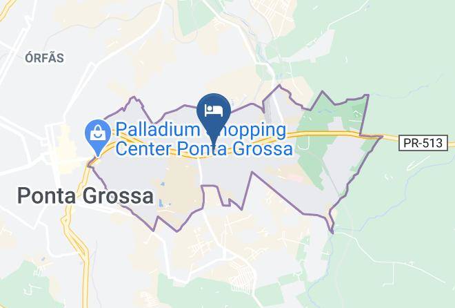 Ponta Grossa - Ipe Hotel Express Maps