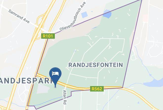 City Of Johannesburg - Ipe Tombe Guest Lodge Maps