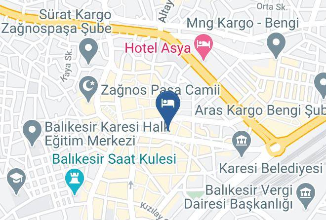 Karesi - Ipek Otel Maps