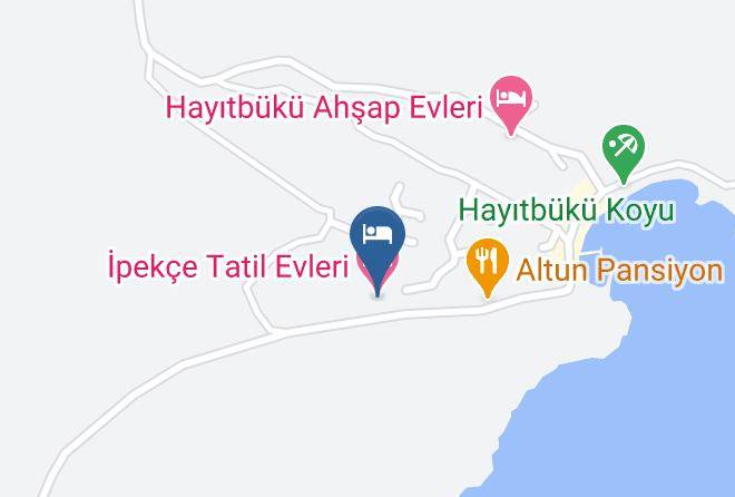Mugla - Ipekce Tatil Evleri Maps