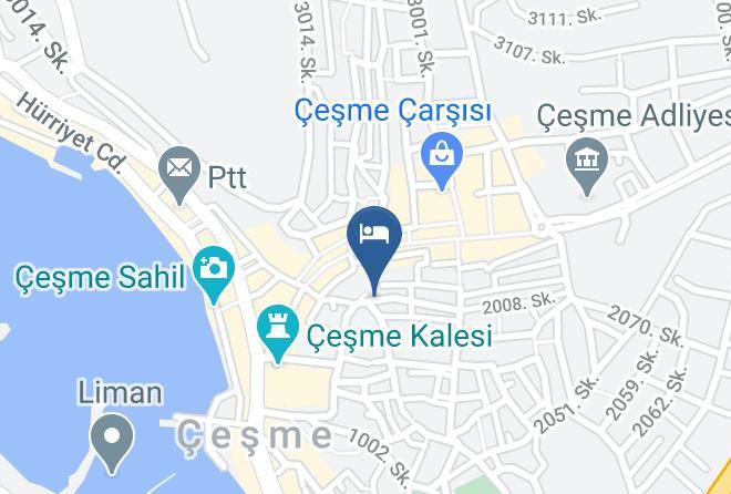 Ipekyol Hotel Cesme Map