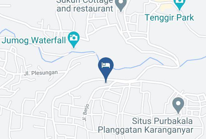 Karanganyar Regency - Ipienk Resort Tawang Mangu Maps