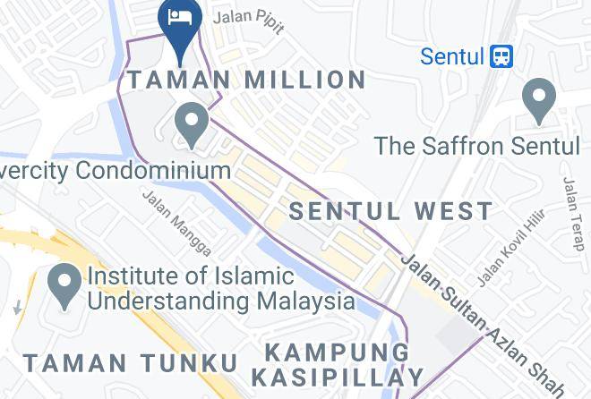 Kuala Lumpur - Ipoh Road Hotel Maps
