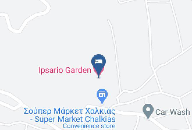 Thasos - Ipsario Garden Hotel Maps