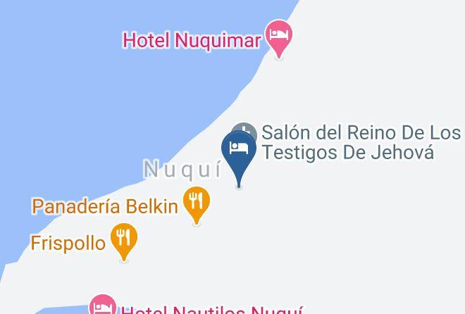 Nuqui - Iracas Del Mar Maps