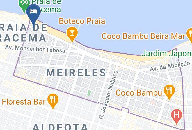 Fortaleza - Atlantic Ocean Residence Maps