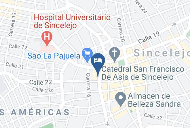 Sincelejo - Irakahotelzenu Maps