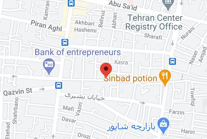 Tehran - Iran 5 Gates Maps