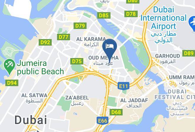 Dubai - Iranian Club Dubai Maps