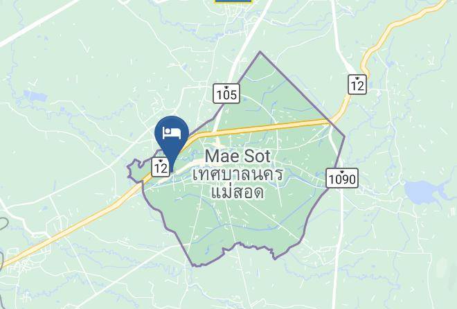 Amphoe Mae Sot - Irawadee Resort Hotel Maps