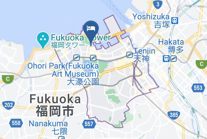Fukuoka City Chuo Ward - Ireaco Nishikouen 302 303 Maps
