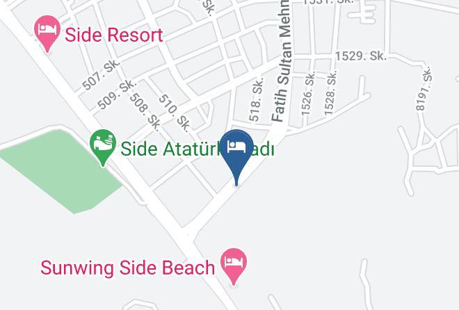 Manavgat - Irem Garden Hotel Maps