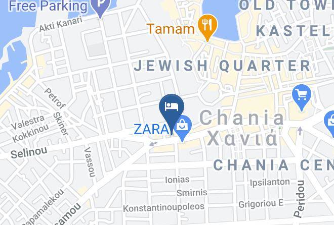 Khania - Irene Maisonettes Maps