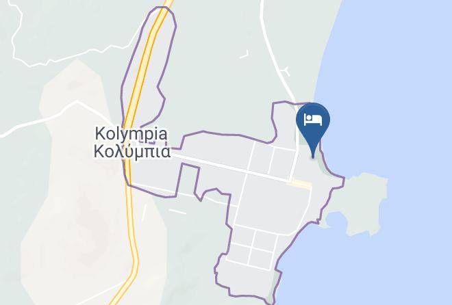 Dodecanese - Irene Palace Beach Resort Maps