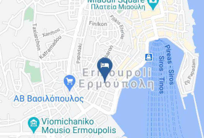 Syros - Irene's Studios Syros Maps