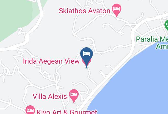 Sporades - Irida Aegean View Hotel Maps