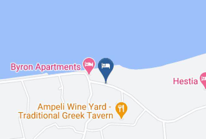 Kos - Irina Beach Hotel Maps