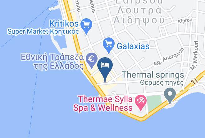 Irini Spa Hotel Map