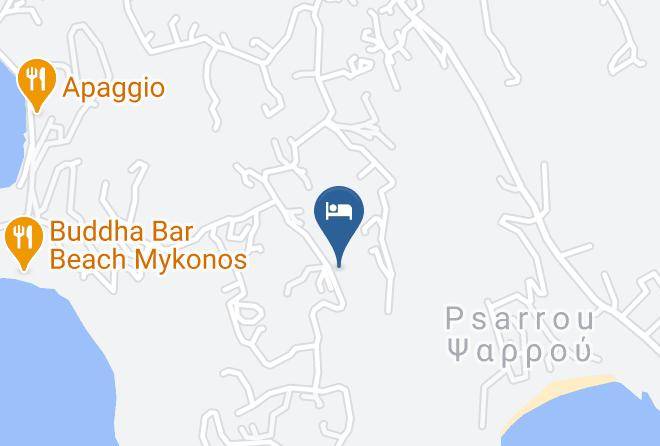 Mykonos - Irini Studios Mykonos Maps