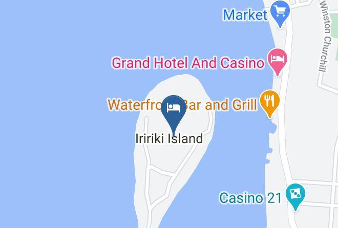 Efate - Iririki Island Resort Maps