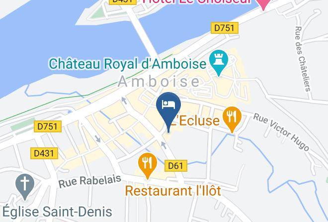 Indre Et Loire - Iris Des Marais Chambres D'hotes Maps