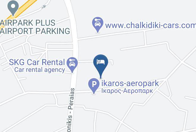 Salonica - Iris Hotel Maps