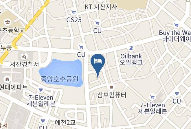 Iris Hotel In Seosan Korea Map