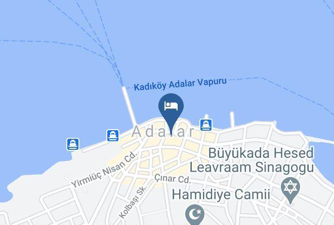 Adalar - Iris Pansiyon Buyukada Maps