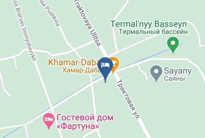 Irkut Gostinitsa Map