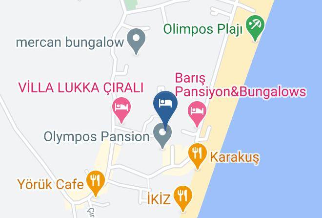 Antalya - Irmak Butik Hotel Maps