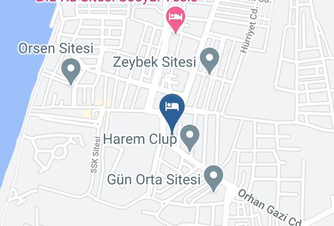 Davutlar - Irmak Park Otel Maps