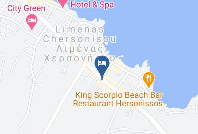 Iraklion - Iro Hotel Maps