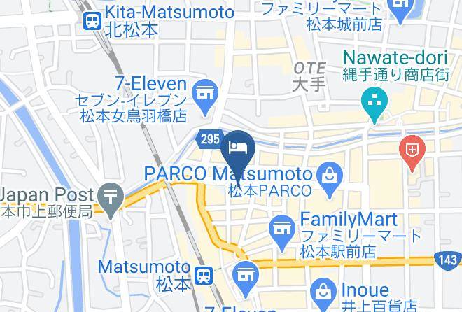 Matsumoto City - Iroha Grand Hotel Matsumotoekimae Maps