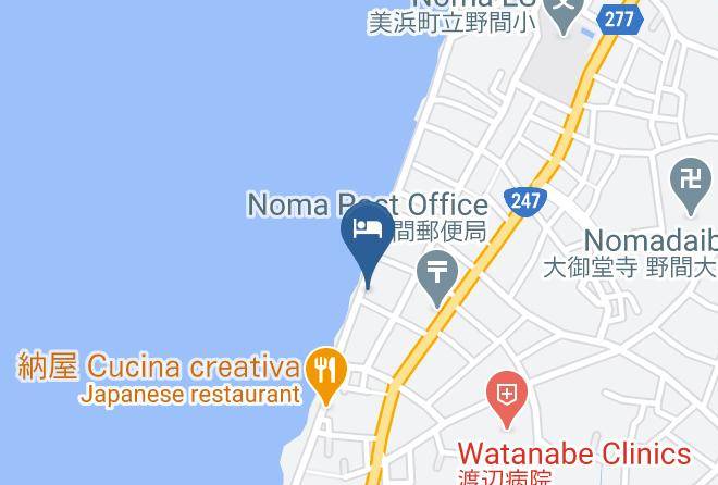 Mihama Townchita District - Irohaya Ryokan Maps