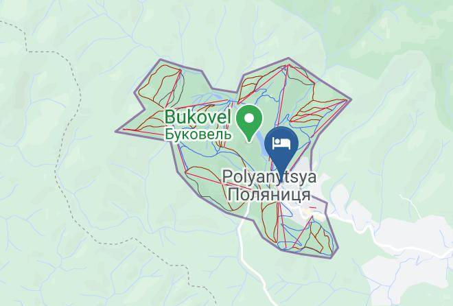 Yaremcha - Iron Bridge Hotel Maps