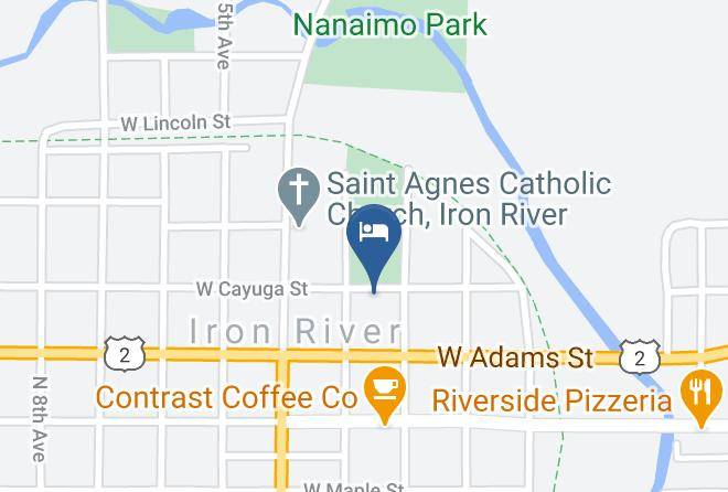 Iron County - Iron Inn Motel Maps