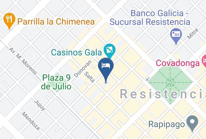 San Fernando - Iruna Centro Alojamiento Temporario Maps