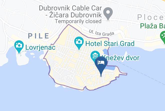 Dubrovnik - Irundo Dubrovnik Maps