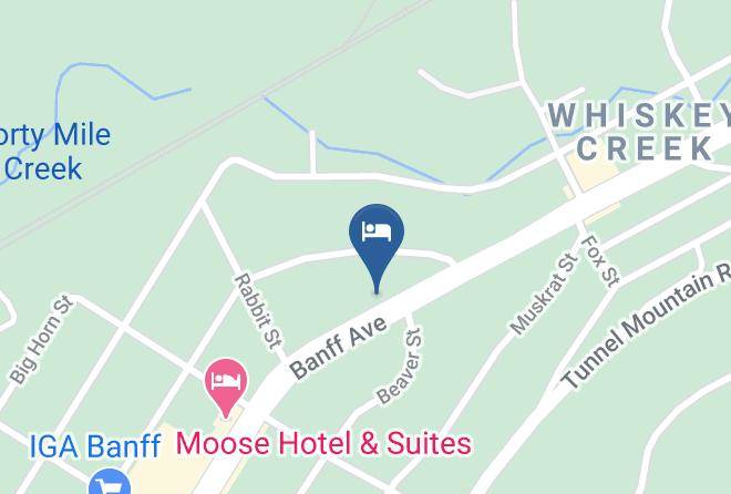 Irwin's Mountain Inn Map