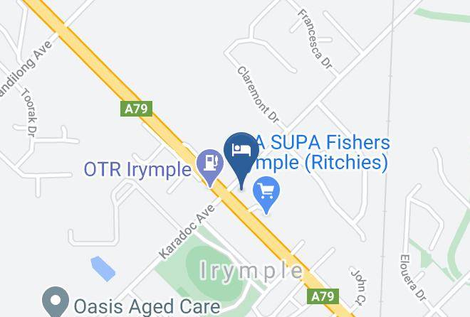 Irymple Hotel Map